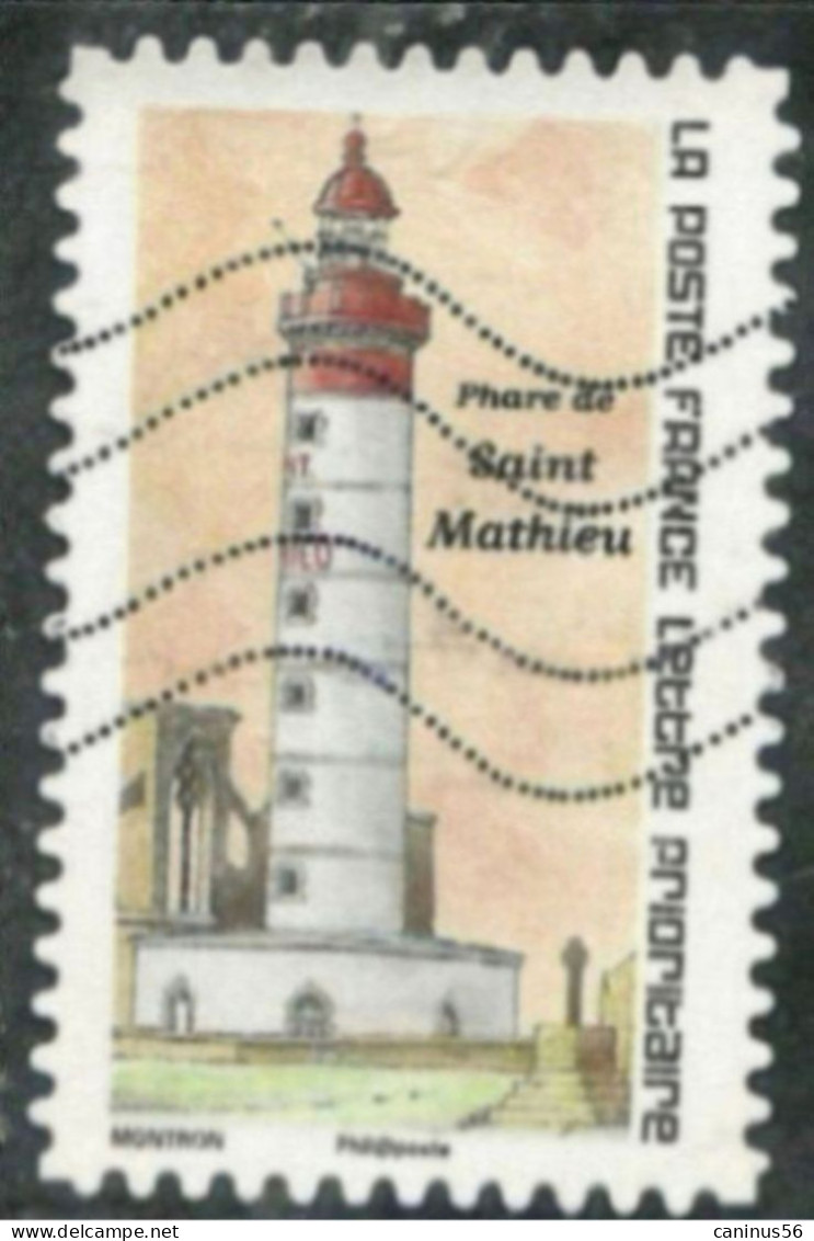 2020 Yt AA1900 (o) Repères De Nos Côtes Phare Saint Mathieu - Usati