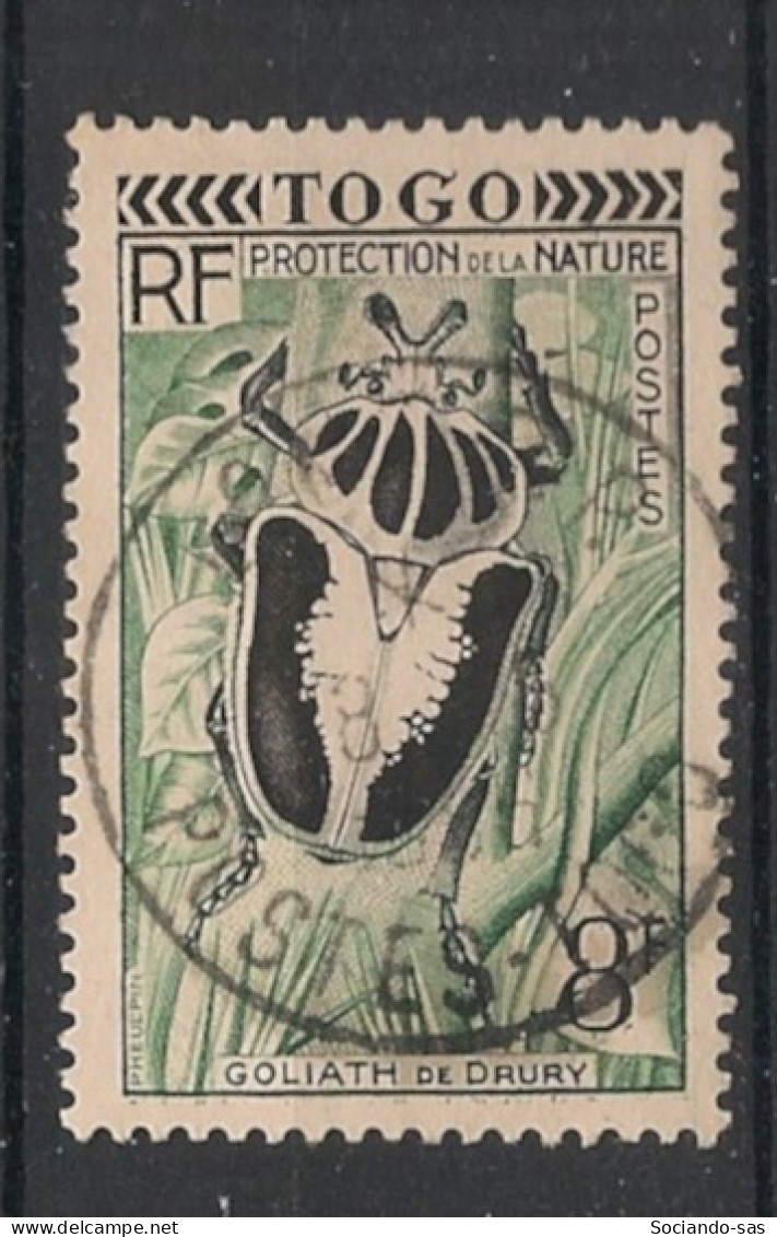 TOGO - 1955 - N°YT. 258 - Goliath De Drury - Oblitéré / Used - Gebruikt