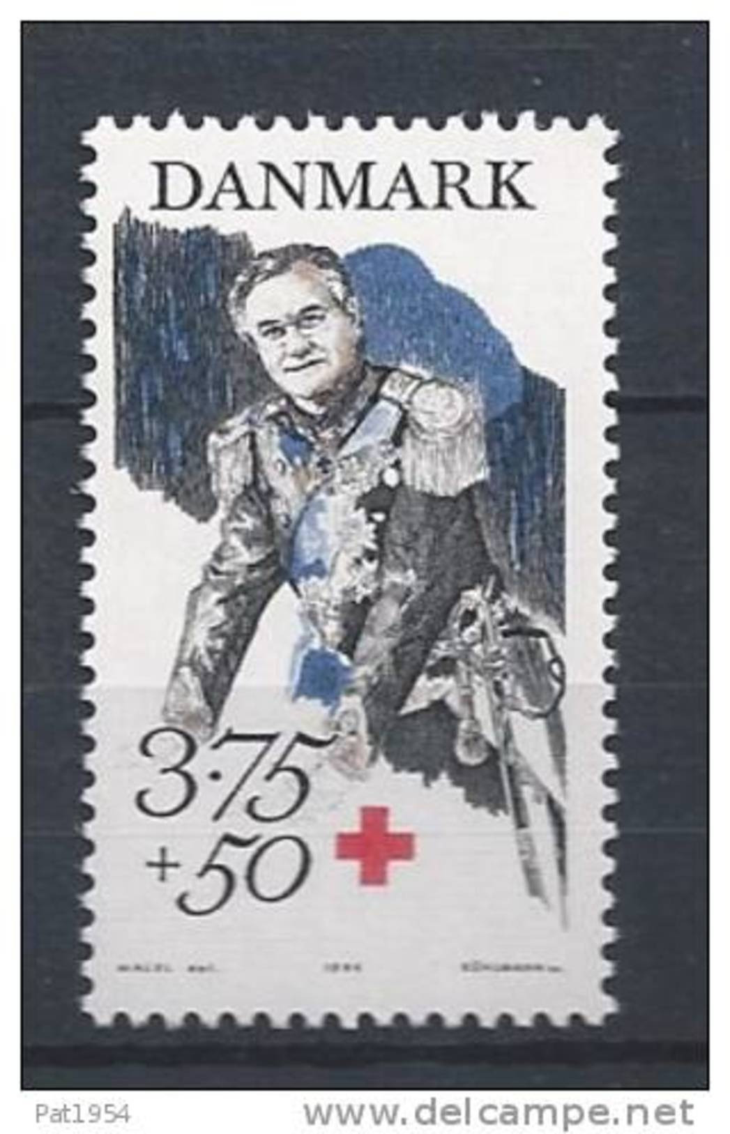 Danemark 1994 N°1082 Neuf Surtaxe Pour La Croix Rouge Avec Prince Henrik - Neufs