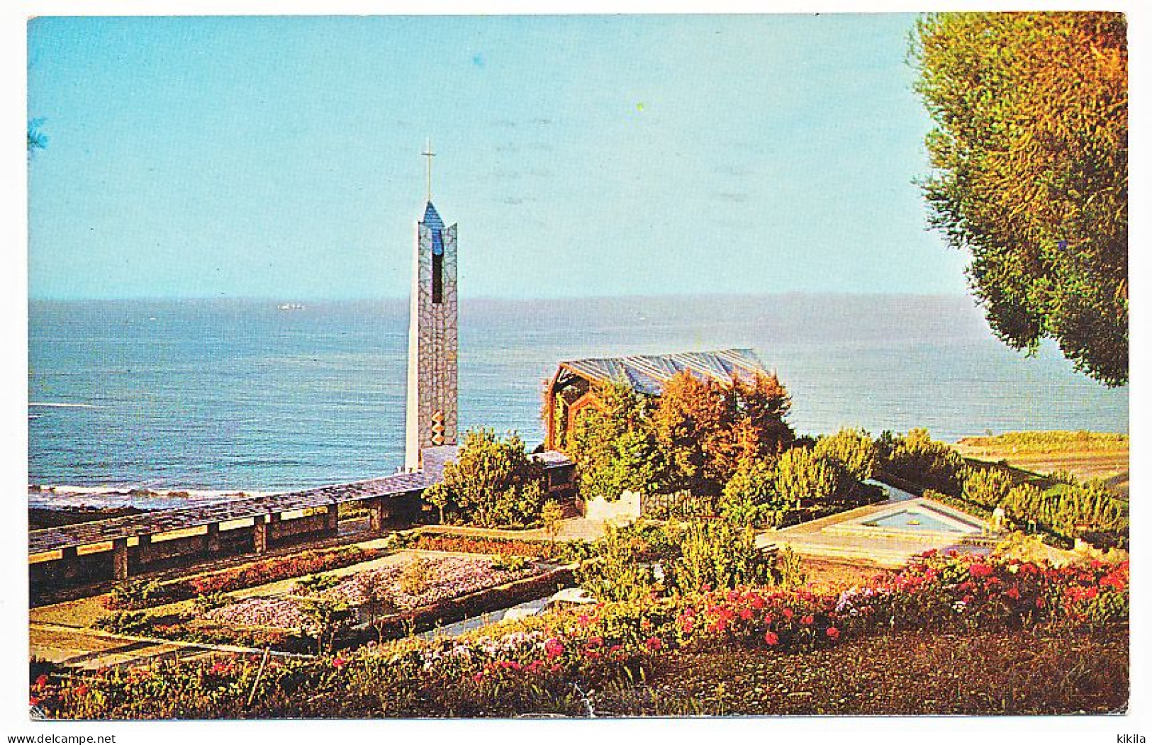 CPSM 9 X 14 Etats Unis USA (126) California The Wayfarers' Chapel Near Portuguese Bend - Other & Unclassified