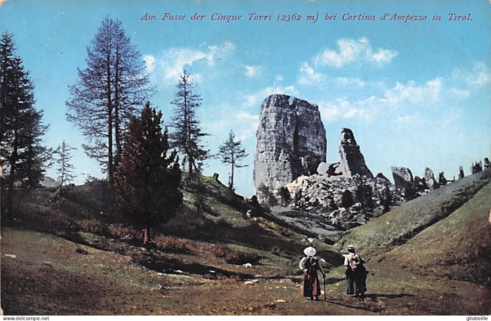 Am Fusse Der Cique Torri  Bei Cortina D'Ampezzo -  Tirol - Belluno