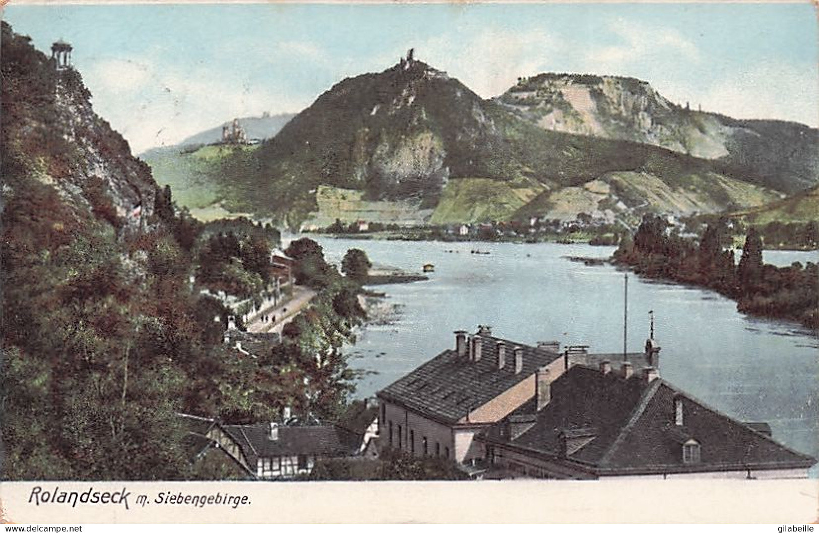 Remagen - ROLANDSECK  M Siebengebirge - 1903 - Remagen