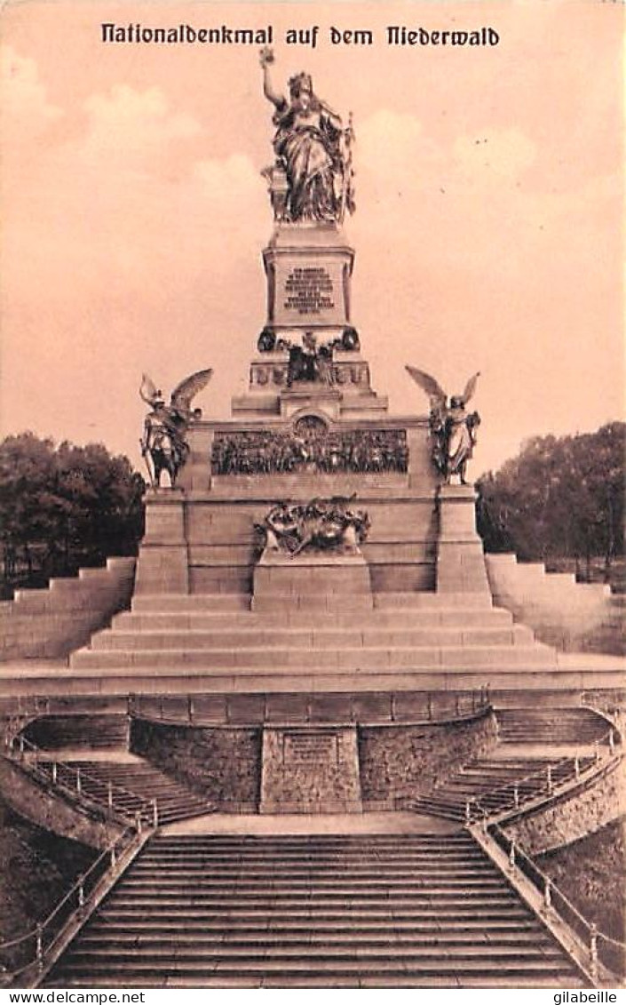 Nationaldenkmal Auf Dem NIEDERWALD - Ruedesheim A. Rh.