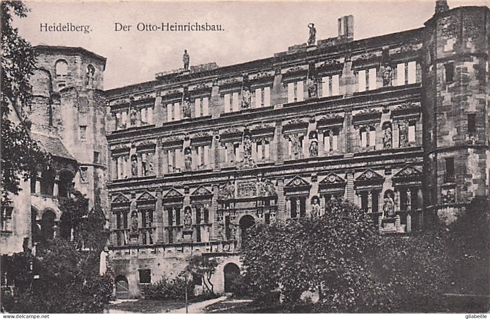  HEIDELBERG-  Der Otto - Heinrichsbau - 1912 - Heidelberg