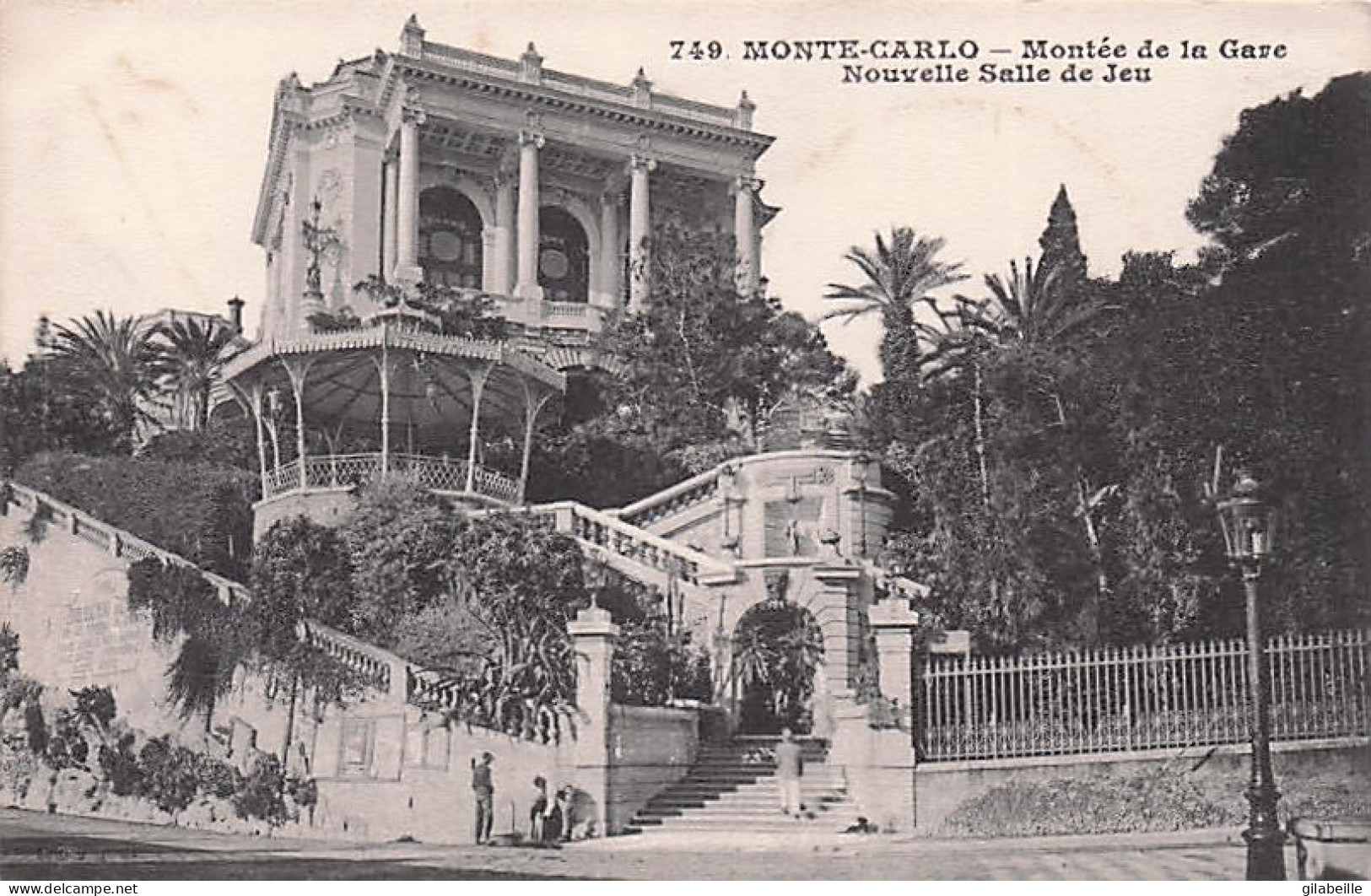 MONTE CARLO - Montée De La Gare - Nouvelle Salle De Jeu - Monte-Carlo