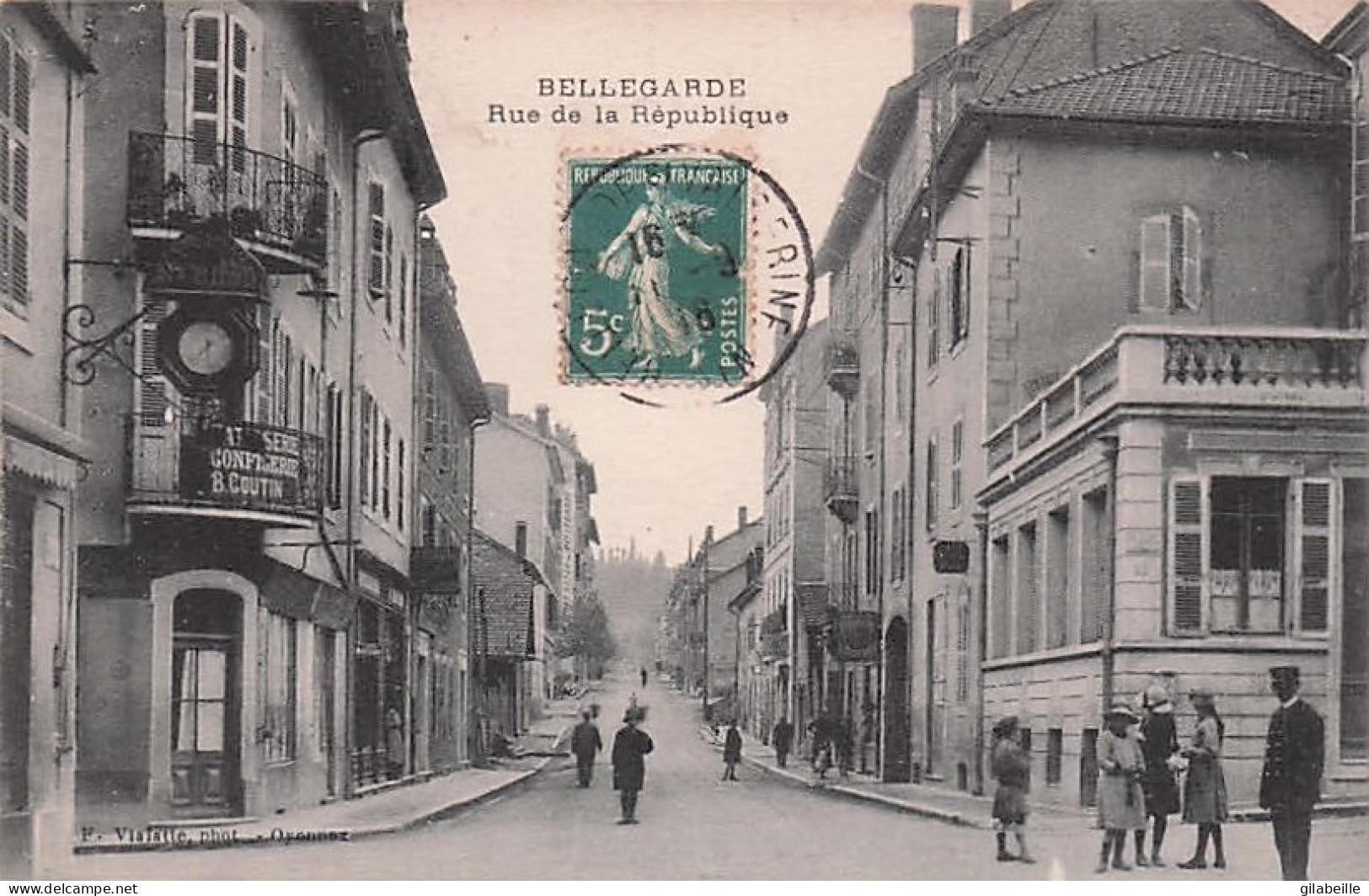 01 - BELLEGARDE Sur VALSERINE - Rue De La République - Patisserie Confiserie - Bellegarde-sur-Valserine