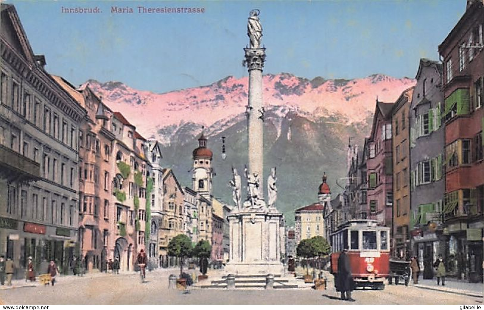 INNSBRUCK -  Maria Theresien Strasse - 1911 - Innsbruck