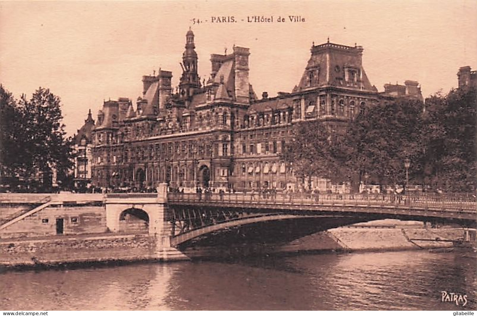 75 - PARIS - L'hotel De Ville - Autres Monuments, édifices
