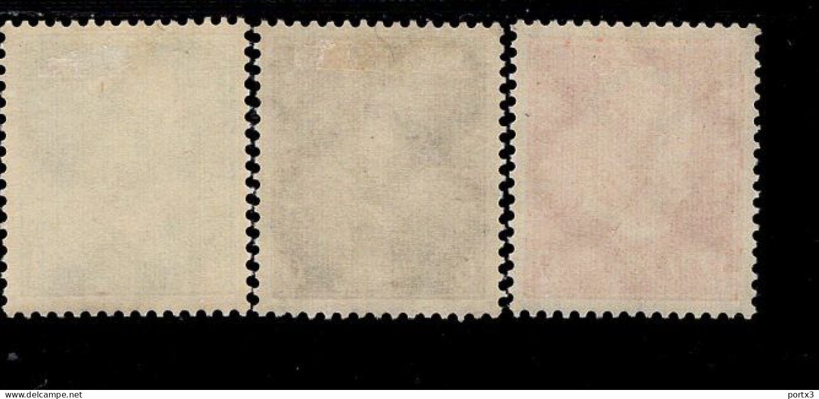 Deutsches Reich 454 + 465 + 466 Reichspräsidenten MLH * Falz - Unused Stamps