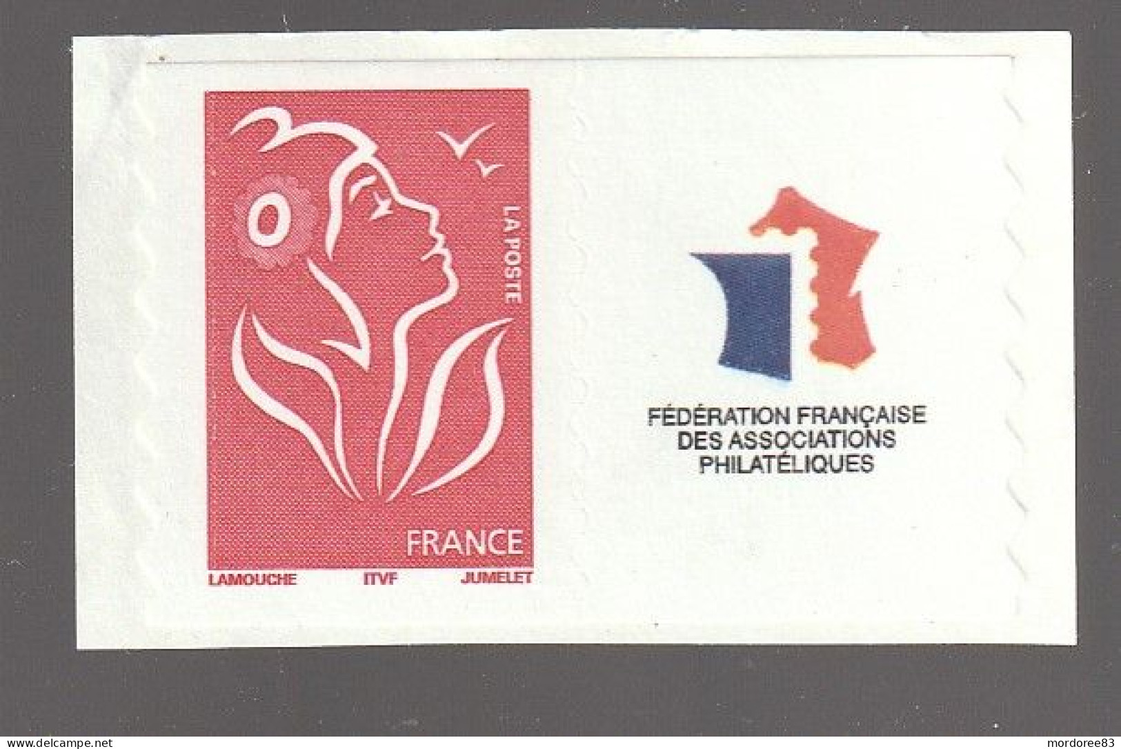 FRANCE 2005 Lamouche Adhesif 3802Ad  NEUF** - Unused Stamps