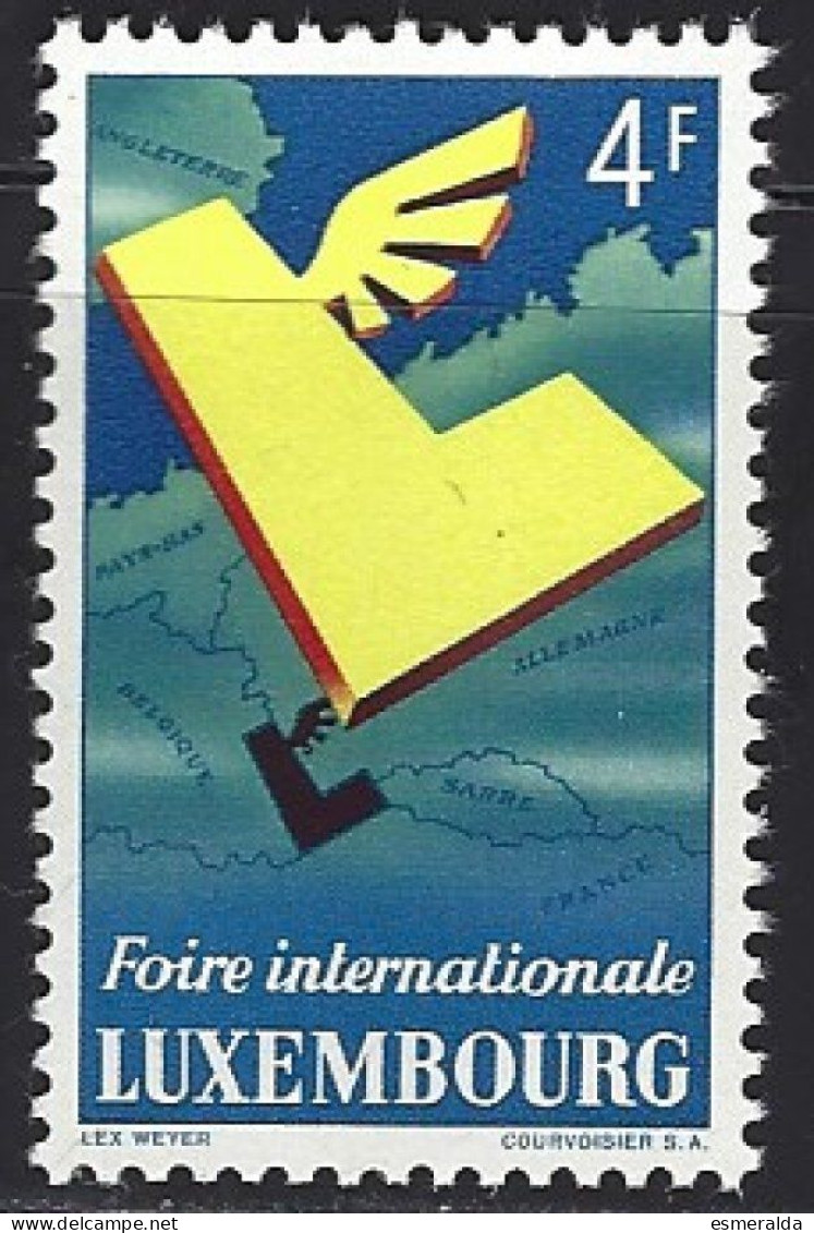 Luxembourg Yv 483,6e Foire Internationale. **/mnh - Unused Stamps