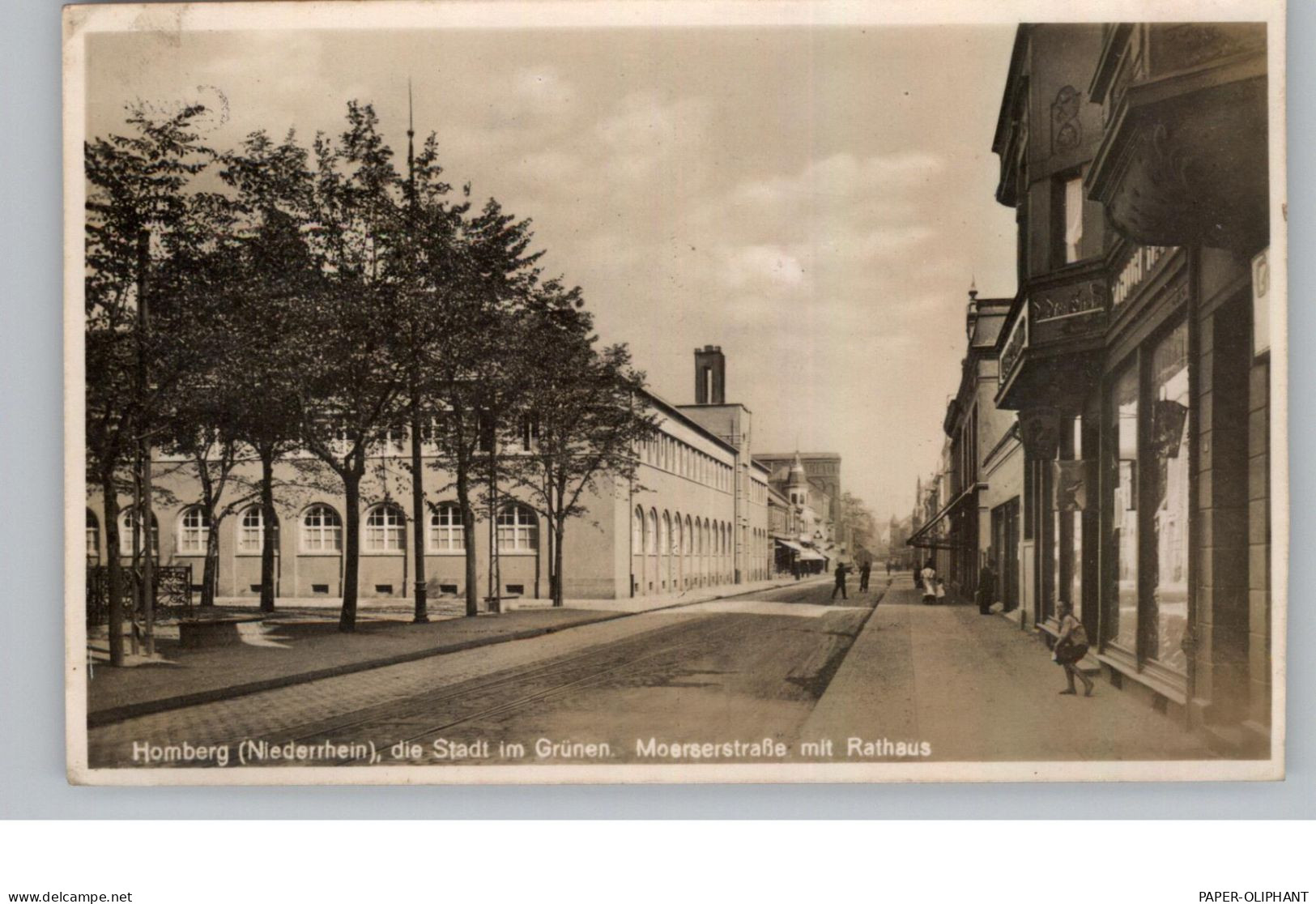 4100 DUISBURG - HOMBERG, Moerserstrasse, 1940 - Duisburg