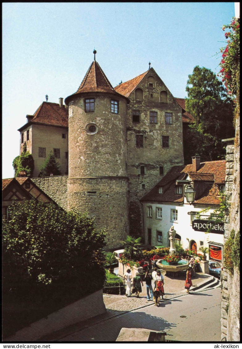 Ansichtskarte Meersburg Stadtteilansicht, Apotheke 1990 - Meersburg