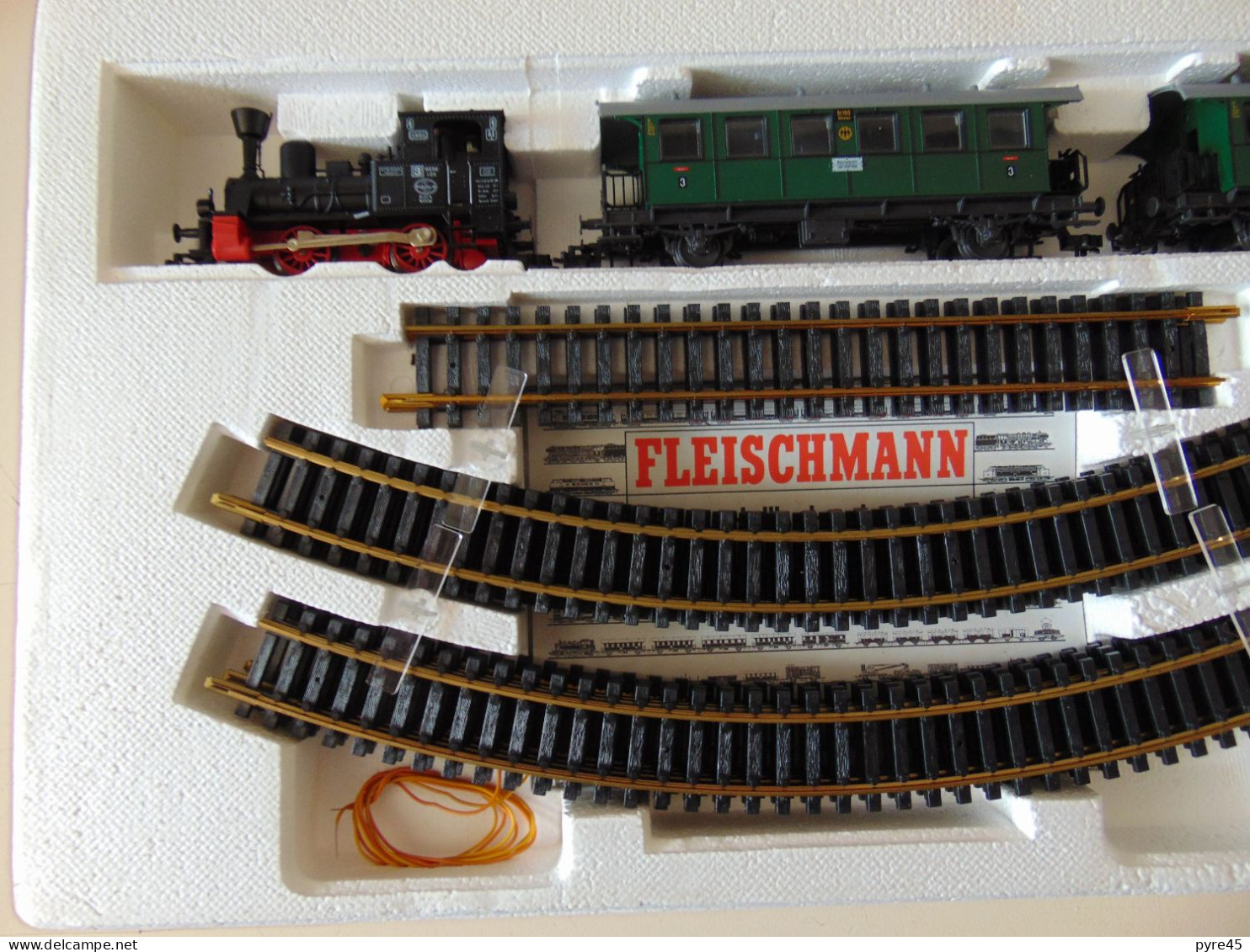 Coffret Trains Fleischmann HO 6325, Star Set A (manque 1 élément ) - Autres & Non Classés