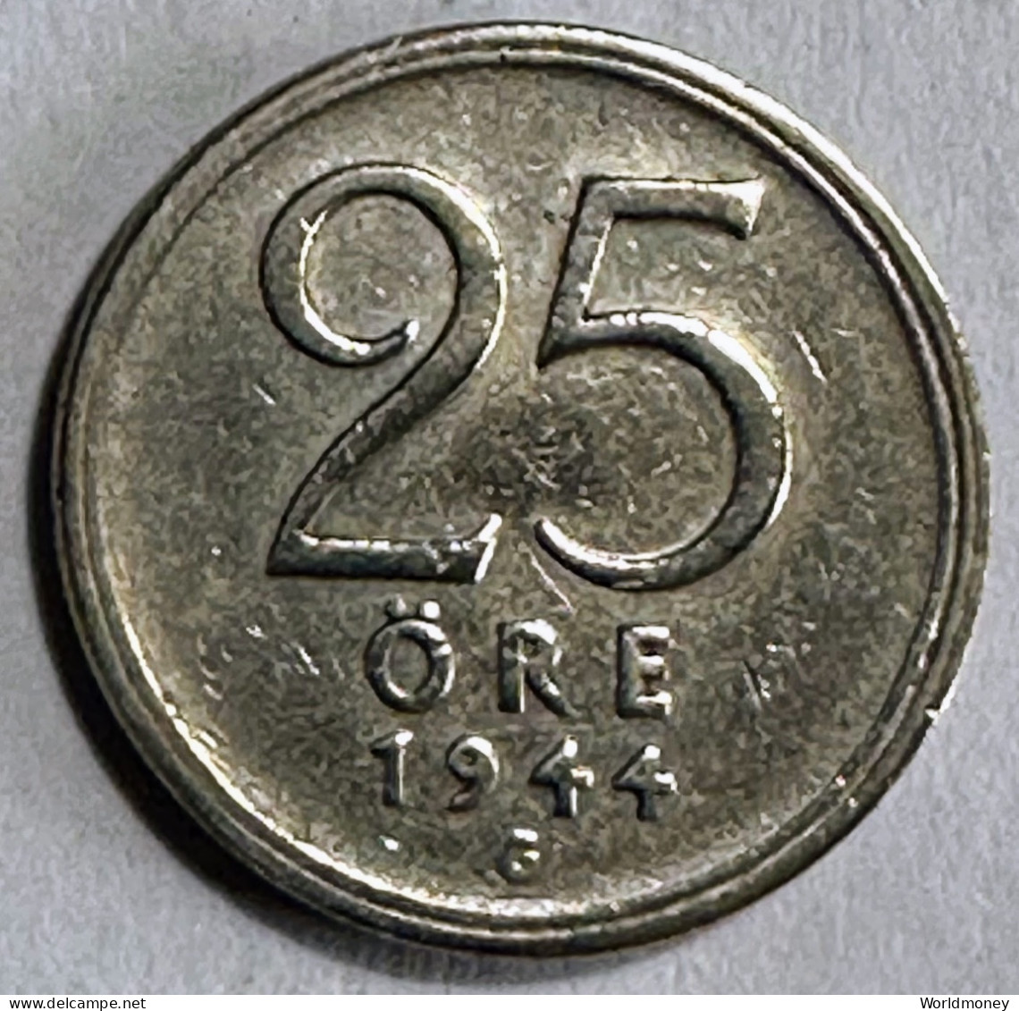 Sweden 25 Ore 1944 (Silver) - Sweden