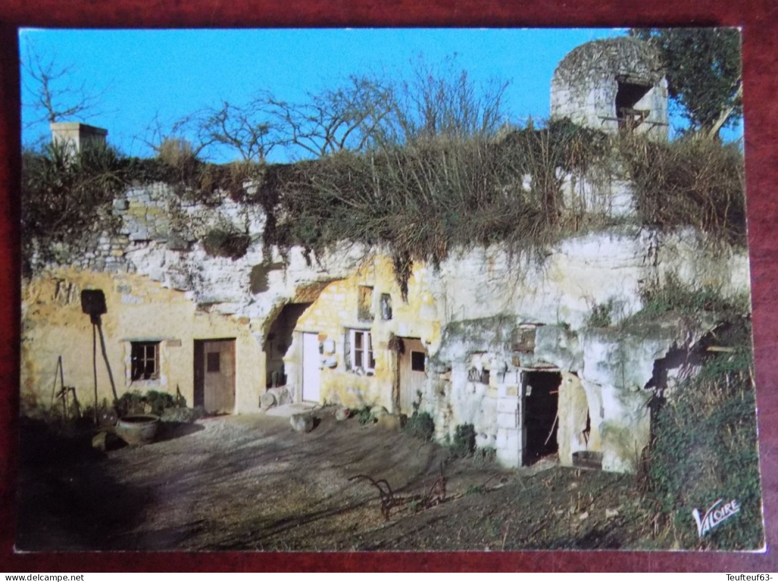 Cpm Doué La Fontaine : " La Fosse " - Habitat Troglodytique - Doue La Fontaine