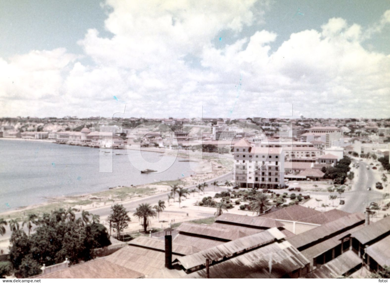 2 PHOTOS SET 1957 REAL AMATEUR PHOTO FOTO BILD LUANDA ANGOLA AFRICA AFRIQUE AT17 - Afrique