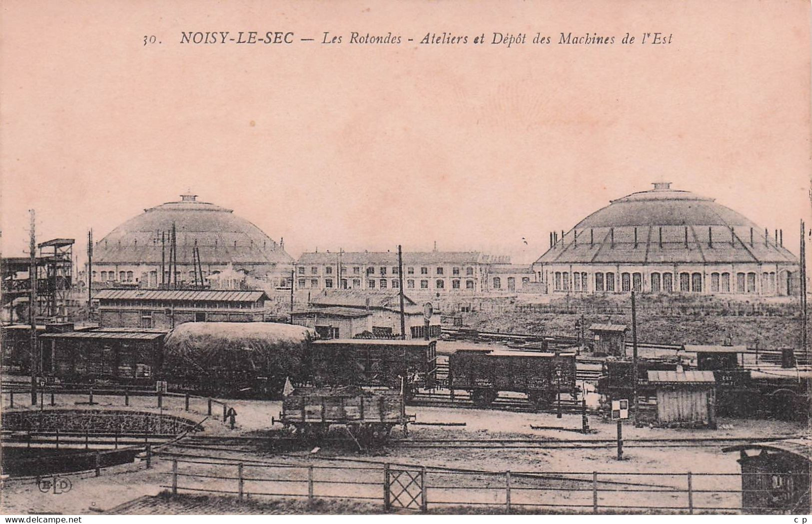 Noisy Le Sec  - Les Rotondes - Gare - CPA °J - Noisy Le Sec