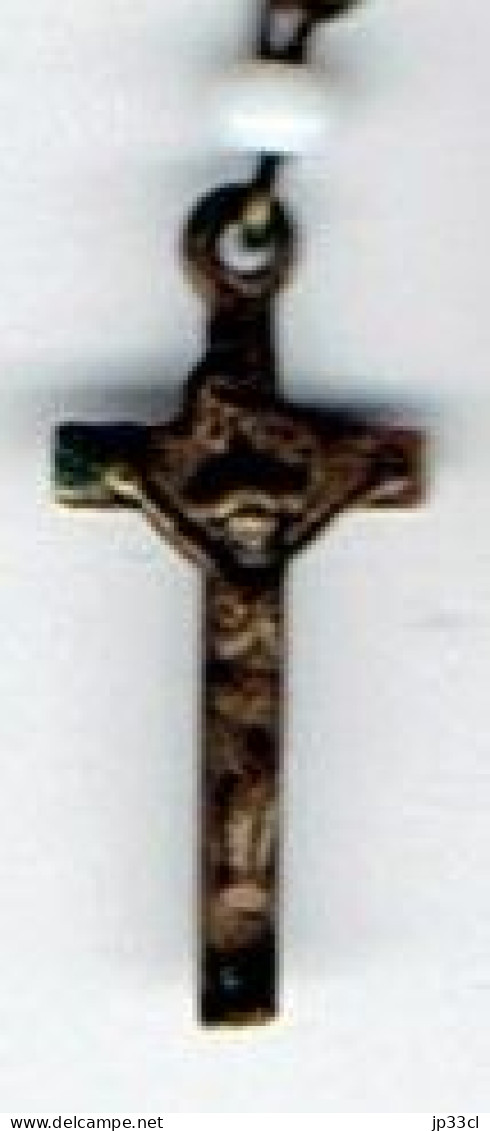 Minuscule Chapelet Avec Christ En Croix - Religion & Esotérisme