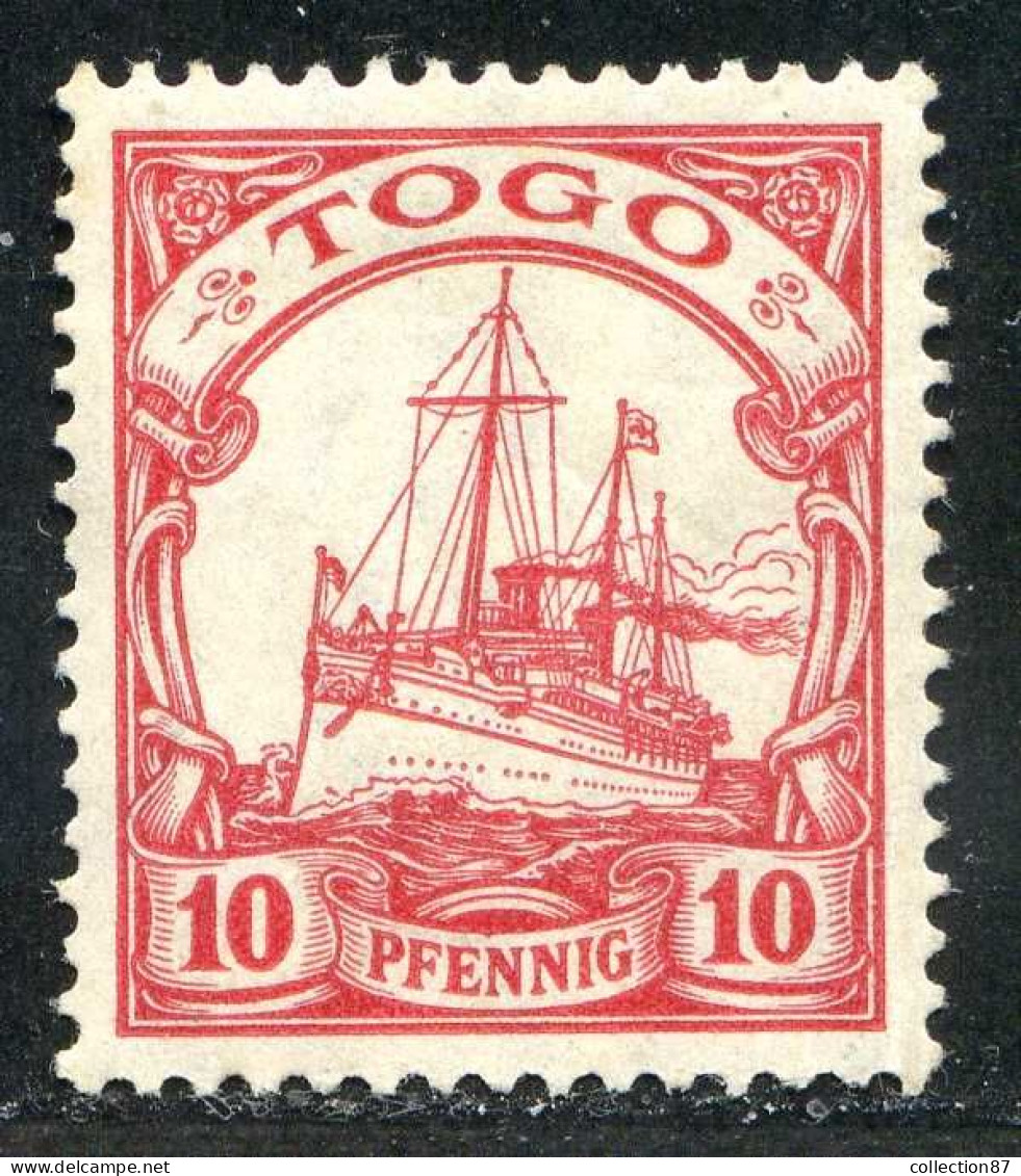 REF093 > COLONIES ALLEMANDE - TOGO < Yv N° 21* Neuf Dos Visible - MH * - Togo