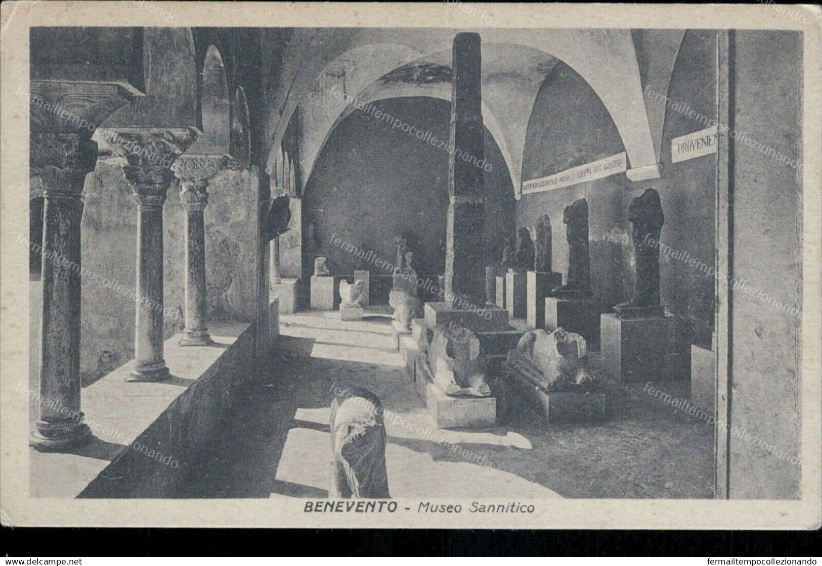 Cr133 Cartolina Benevento Citta' Museo Sannitico  Campania - Benevento