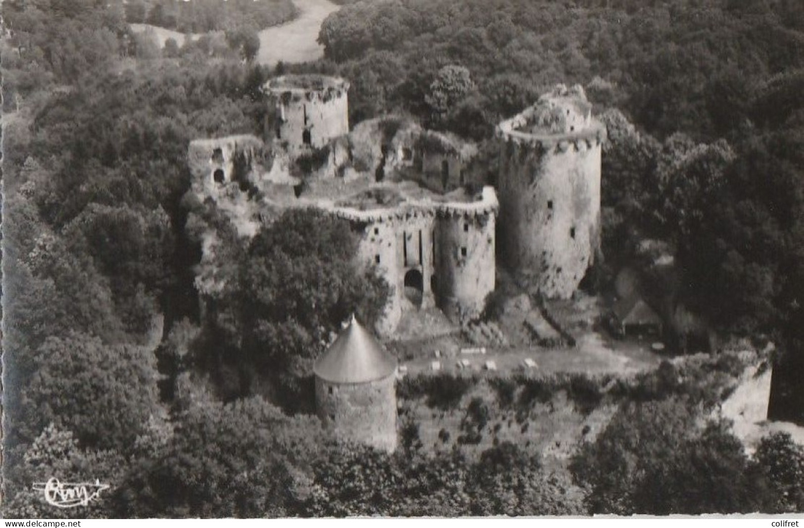 22 - Tonquédec  -  Ruines Du Château  -  Vue Aérienne - Tonquédec