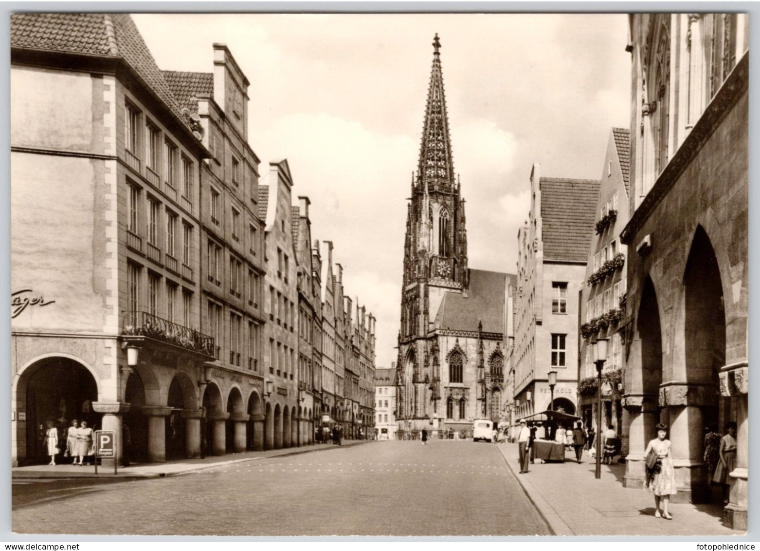 919 Münster I.Westf.  Prinzipalmarkt Foto Und Verlag N. Muddemann - Münster