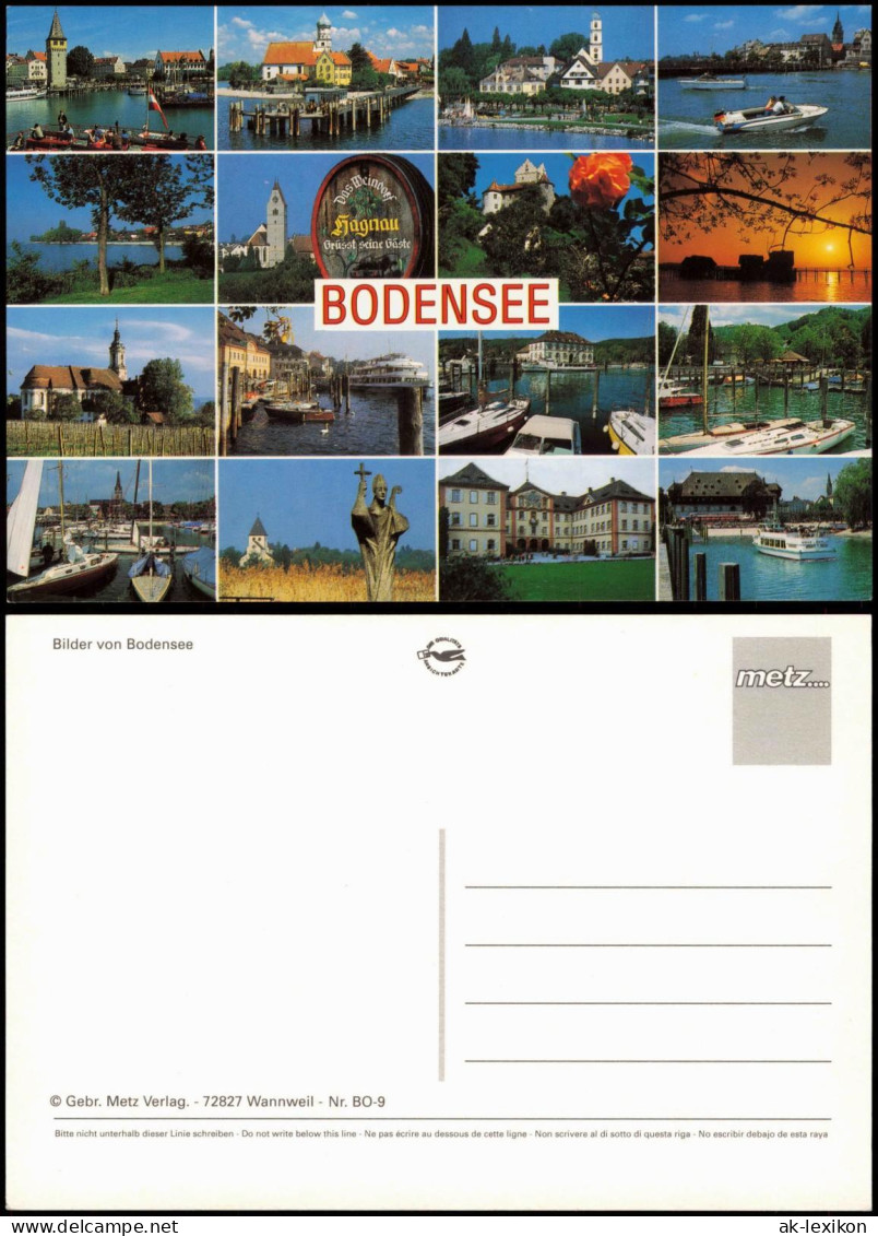 Ansichtskarte  Bilder Von Bodensee (Mehrbildkarte) 2000 - Ohne Zuordnung