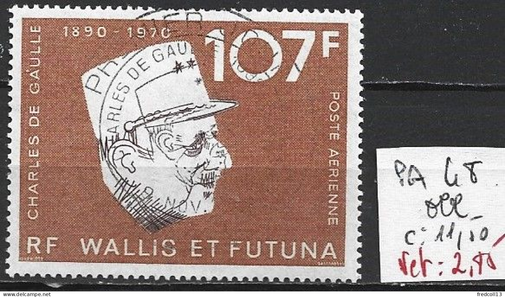 WALLIS ET FUTUNA PA 48 Oblitéré Côte 11.50 € - Oblitérés