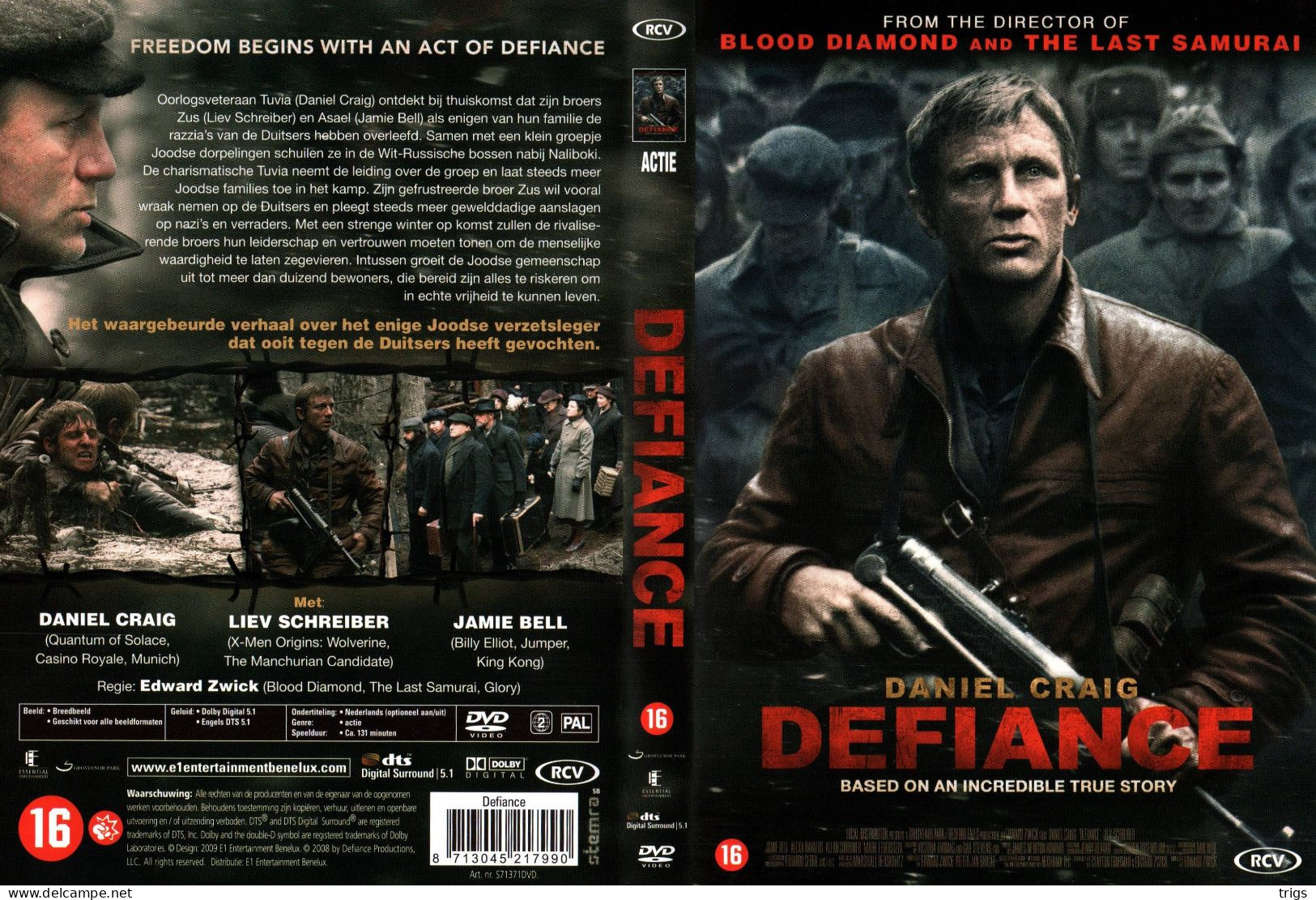 DVD - Defiance - Action, Aventure