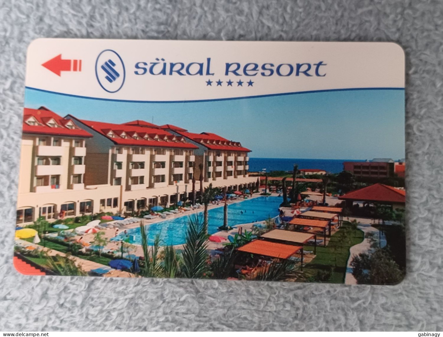 HOTEL KEYS - 2585 - TURKEY - SÜRAL RESORT - Hotelkarten