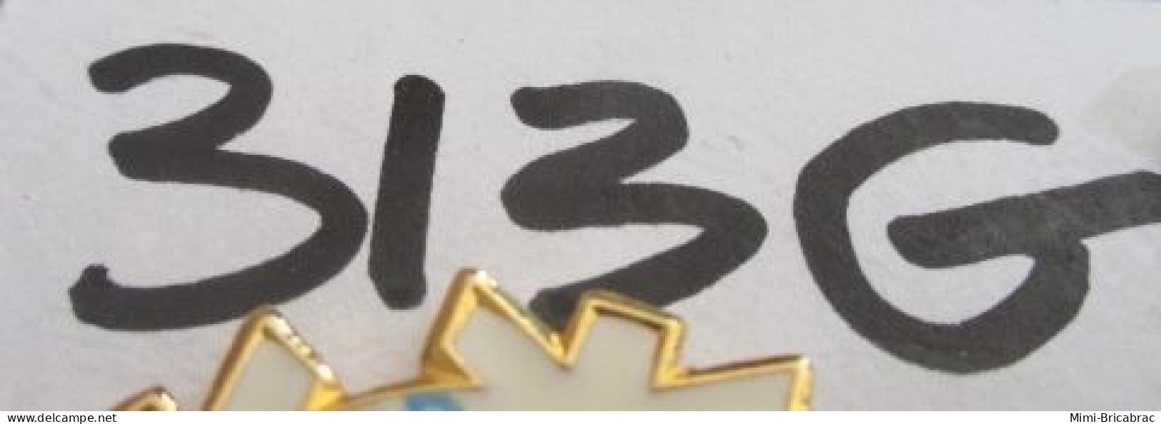 313g Pin's Pins / Beau Et Rare / MARQUES / 3 CARRES JAUNES ET BlaNCS TFB ? FTB ? - Trademarks