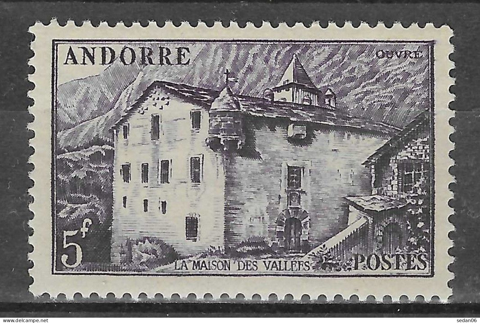 ANDORRE FRANCAIS N°124** - Cote 17.00 € - Unused Stamps