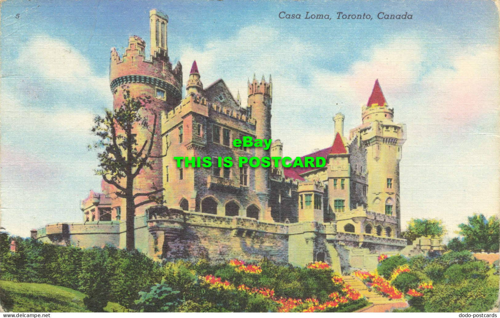 R617962 Casa Loma. Toronto. Canada. Royal Specialty Sales. Colourpicture Publica - Welt