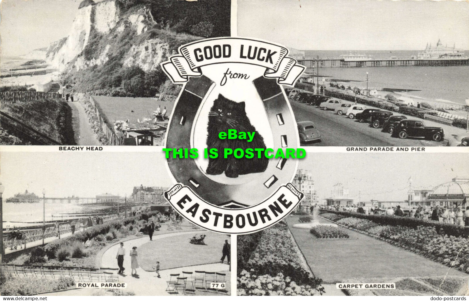 R618326 Good Luck From Eastbourne. 77 G. 1961 - Welt