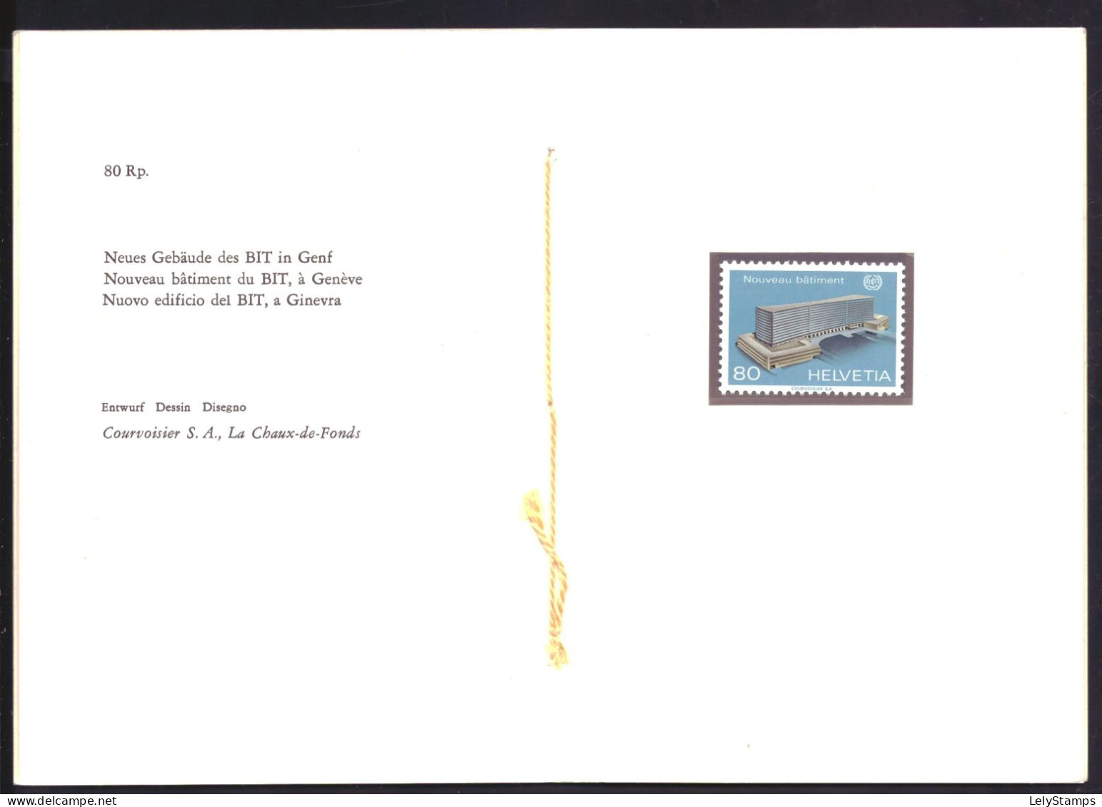 Swiss / Zwitserland / Helvetia / Schweiz PTT Carnet Booklet Dienst 104 MNH ** (1974) - Postzegelboekjes