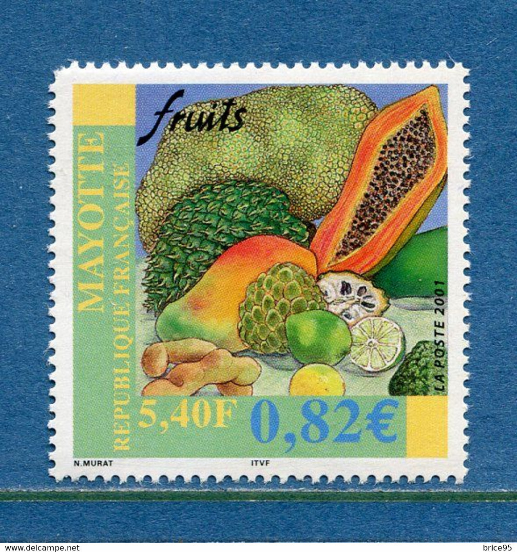 Mayotte - YT N° 106 ** - Neuf Sans Charnière - 2001 - Unused Stamps