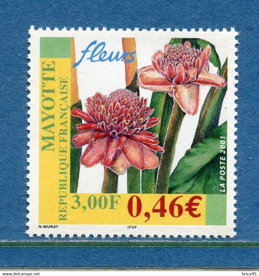 Mayotte - YT N° 107 ** - Neuf Sans Charnière - 2001 - Unused Stamps