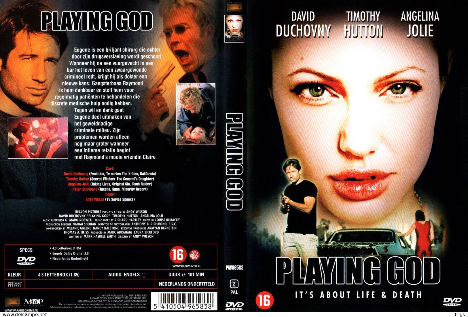 DVD - Playing God - Crime