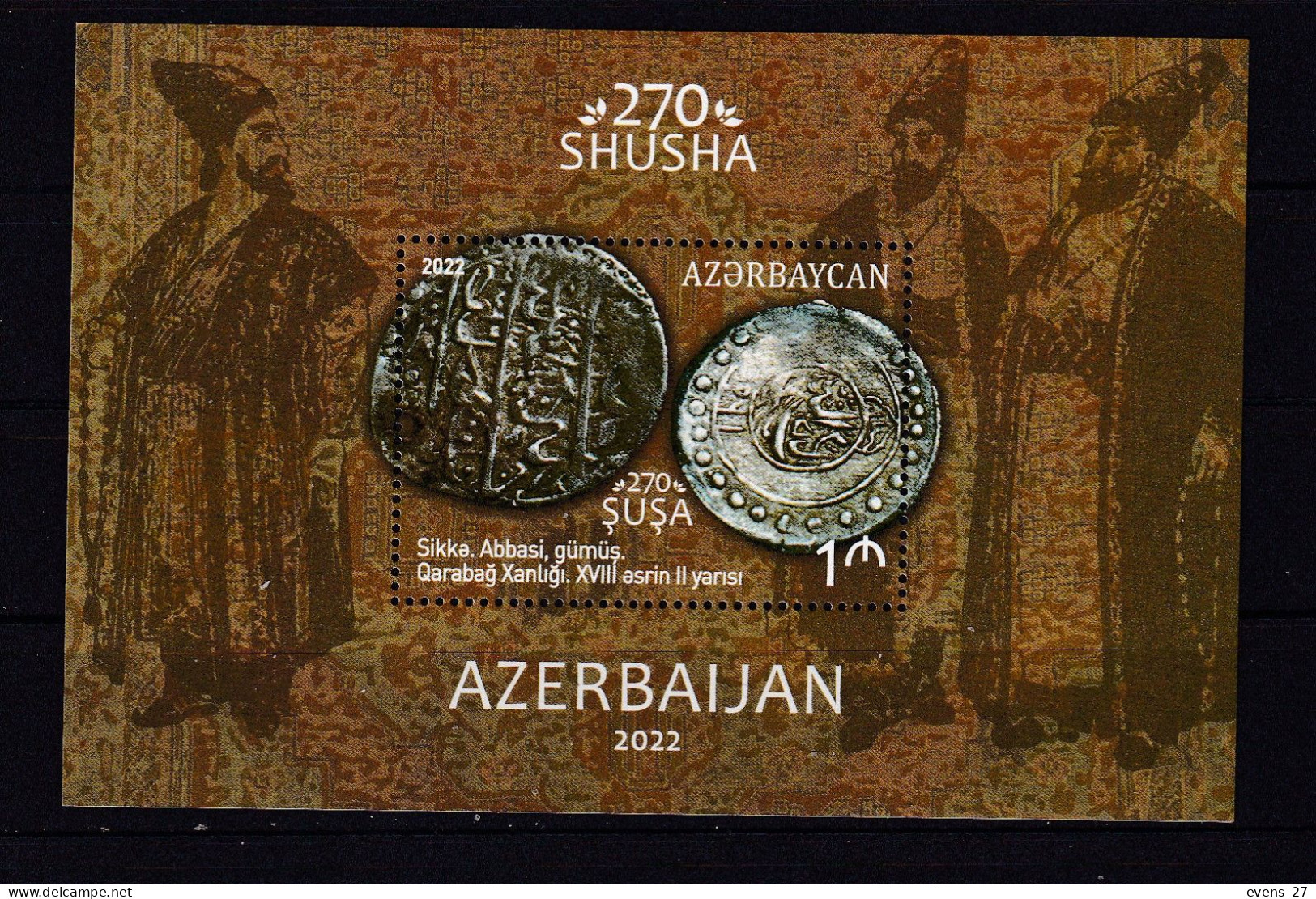 AZERBAIJAN-2022- COINS OF KARABAGH-MNH. - Azerbaïdjan