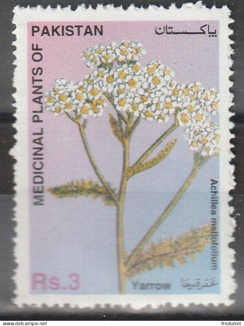 PAKISTAN - N°935 ** (1996) Plantes Médicinales - Pakistan