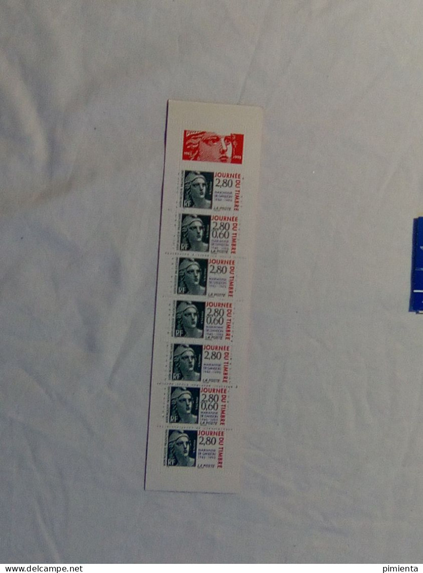timbres de France neufs, 8 carnets "Journée du Timbre"