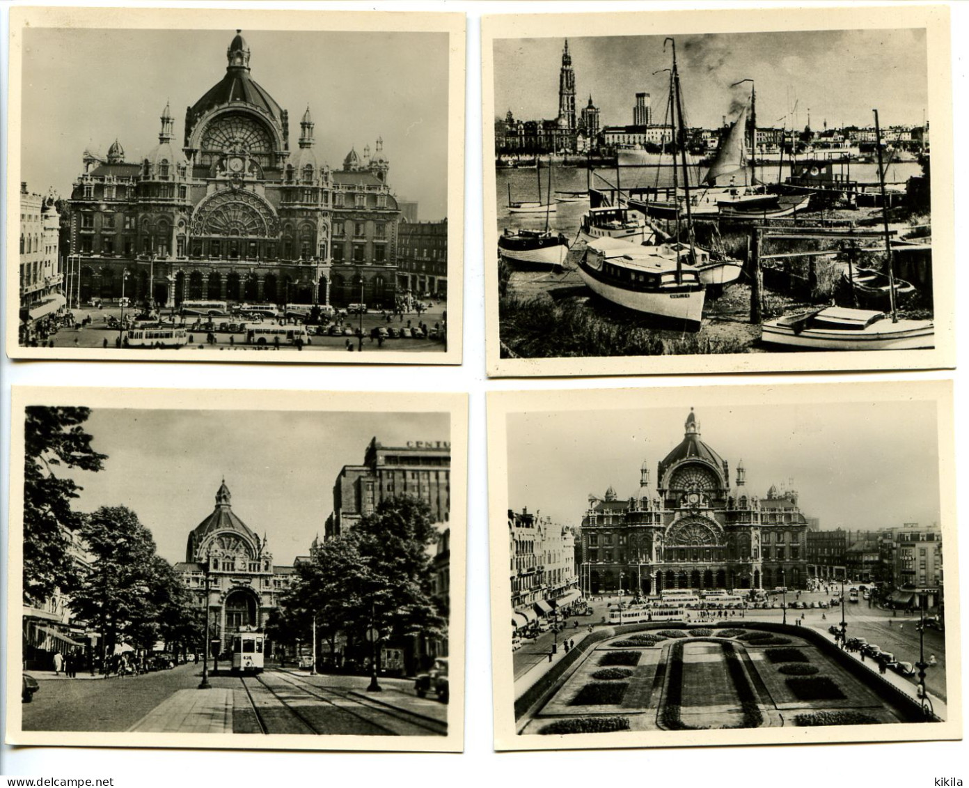 10 Photos 9 X 7 Belgique ANTWERPEN - ANVERS Série 1  (légendes En Photo) - Andere & Zonder Classificatie