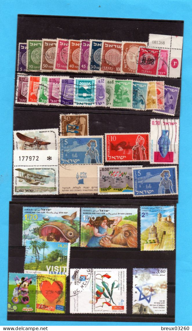 Petit Lot - Timbres  - ISRAËL  - - Collections, Lots & Series