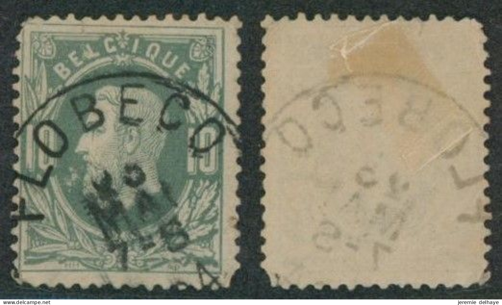 émission 1869 - N°30 Obl Simple Cercle "Flobecq" // (AD) - 1869-1883 Leopold II