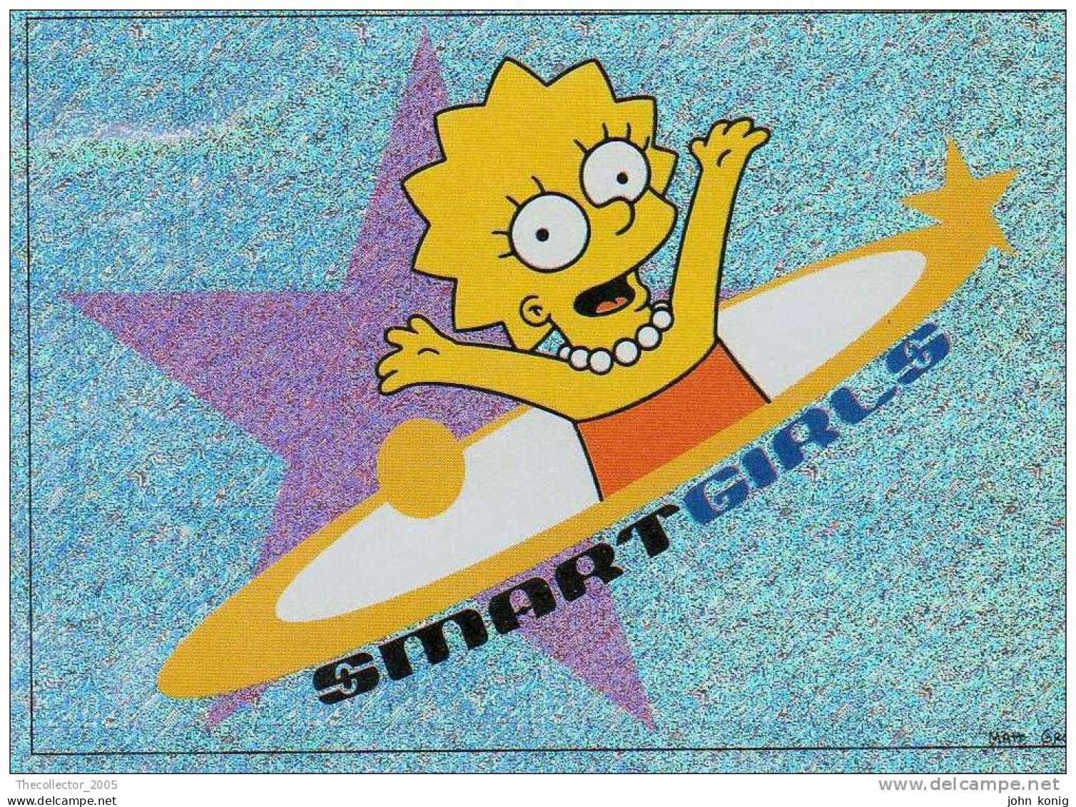 Figurine Panini -The Simpsons (1999)-n.19 - NUOVA-MAI INCOLLATA - Edición Italiana