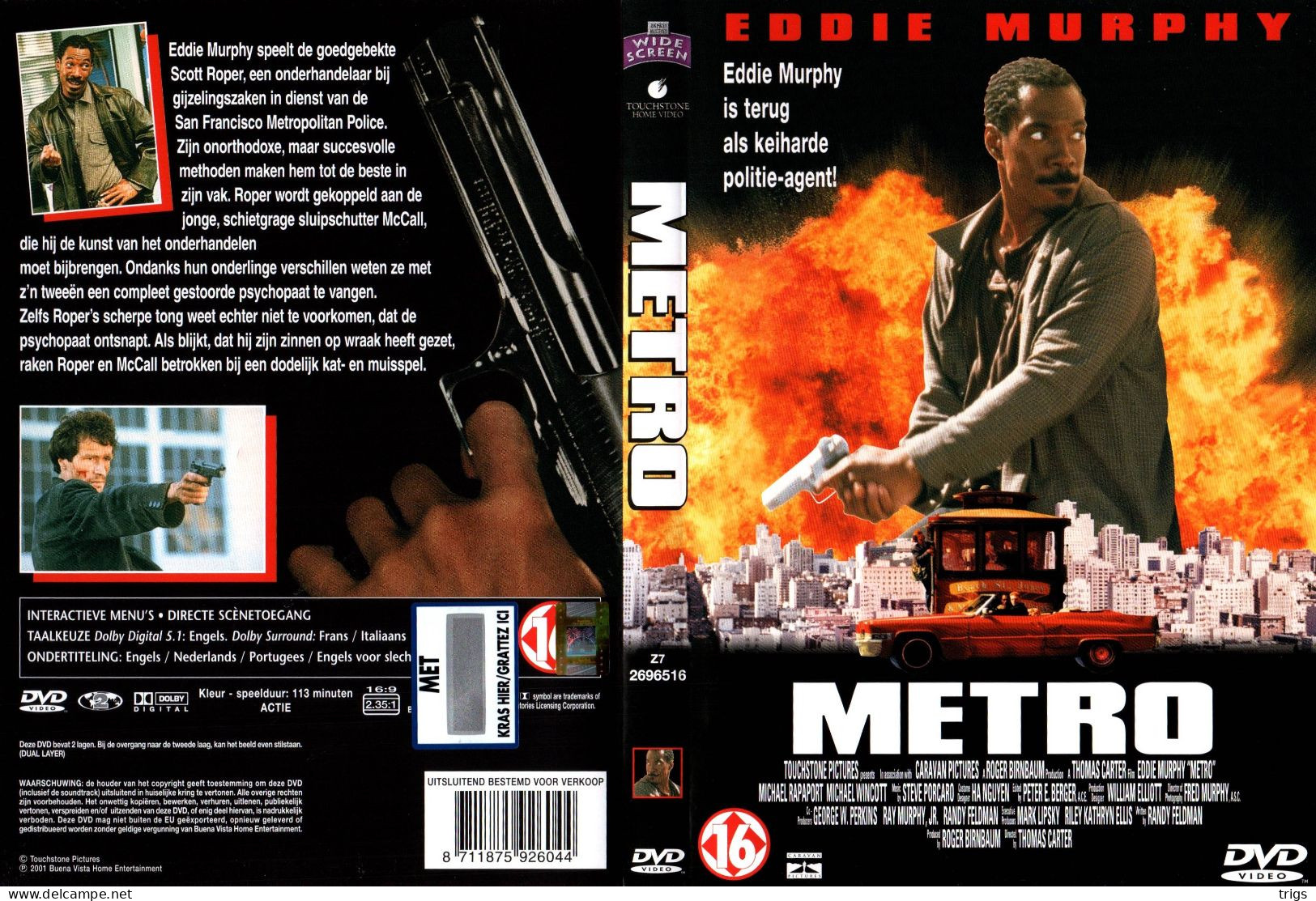 DVD - Metro - Actie, Avontuur