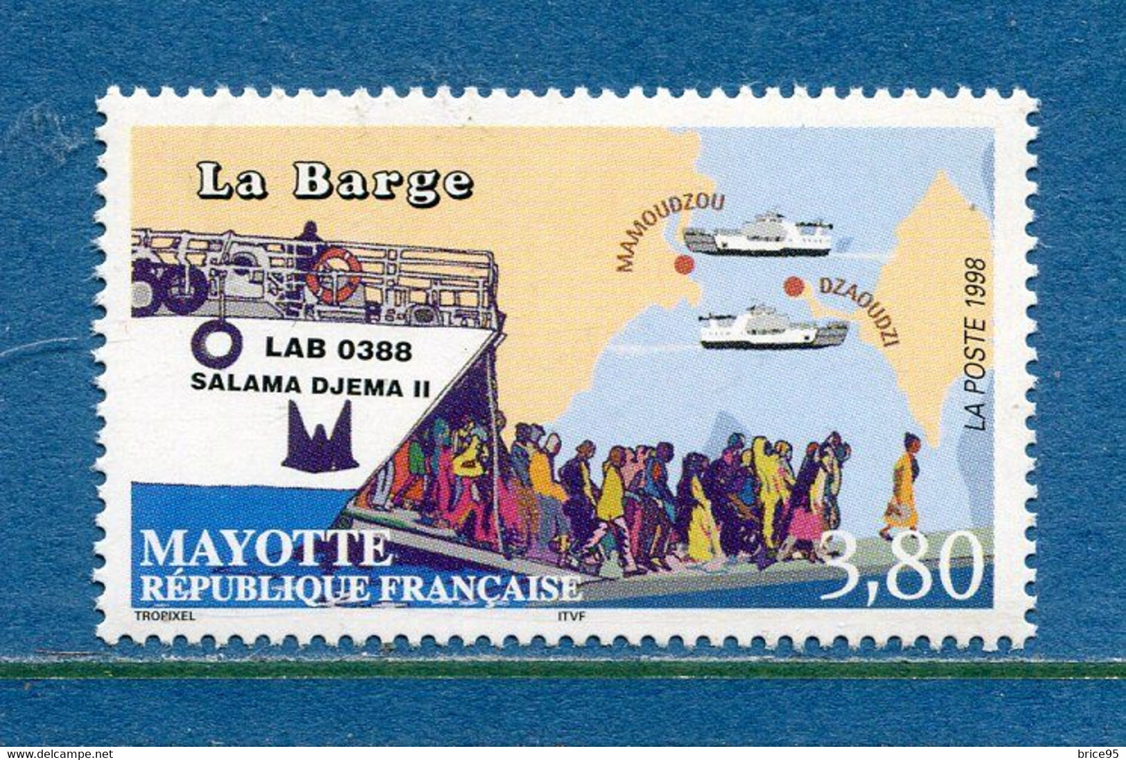 Mayotte - YT N° 56 ** - Neuf Sans Charnière - 1998 - Neufs