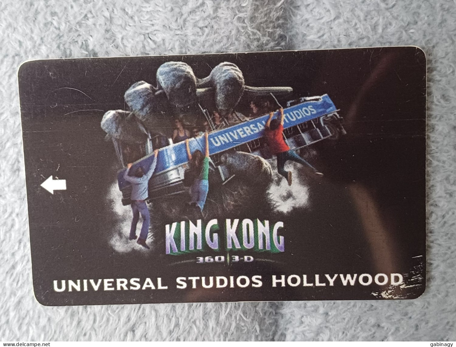 HOTEL KEYS - 2599 - USA - KING KONG UNIVERSAL STUDIOS HOLLYWOOD - Hotelkarten