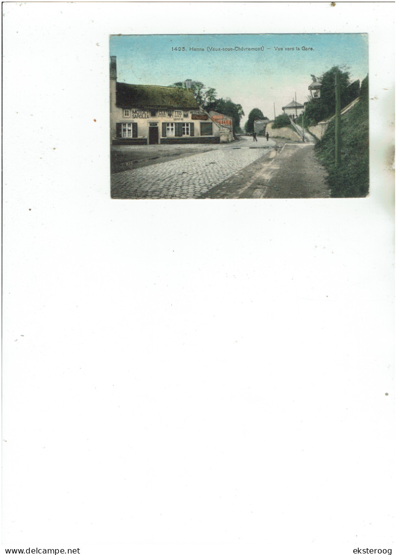 Henne - (vaux-sous-chevremont) - Vue Vers La Gare  1495 - Chaudfontaine